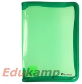 Teczki i skoroszyty - Titanum Teczka na suwak A5 zielona AB215TIT - miniaturka - grafika 1