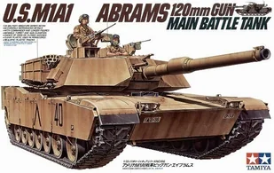 Tamiya U.S. M1A1 Abrams GXP-603868 - Modele do sklejania - miniaturka - grafika 2