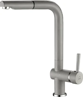 Laveo Luna - bateria zlewozmywakowa stojąca z wyciąganą wylewką biały BLZ 969D - Baterie kuchenne - miniaturka - grafika 5