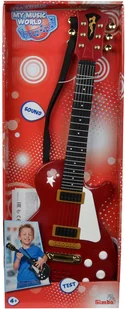 Simba GITARA ROCKOWA Z METAL. STRUNAMI 106837110 - Instrumenty muzyczne dla dzieci - miniaturka - grafika 4