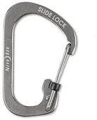 Sprzęt wspinaczkowy - Nite Ize karabińczyk Carabiner Slide Lock, srebrny, 2, Ni-csl2 11-R6 NI-CSL2-11-R6 - miniaturka - grafika 1