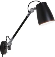 Lampy ścienne - Astro Lighting Kinkiet LAMPA ścienna ATELIER GRANDE 1224016 metalowa OPRAWA reflektorek na wysięgniku loft matowy czarny 1224016 - miniaturka - grafika 1