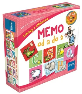 Granna Memo Od A do Ż - Gry planszowe Granna Memo Od A do Ż - Gry planszowe - miniaturka - grafika 5