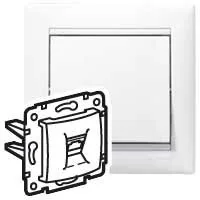 Legrand Gniazdo ścienne VALENA Telefoniczne Pojedyncze 1xRJ11 moduł 774438 biały - Gniazdka elektryczne - miniaturka - grafika 4