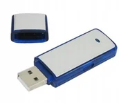 Podsłuchy - Dyktafon Cyfrowy Pendrive 8GB Podsłuch Szpiegowski - miniaturka - grafika 1