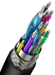 Baseus Cafule | Kabel przewód HDMI-HDMI 4K60Hz FULL HD 5m CADKLF-H01 - Kable - miniaturka - grafika 8