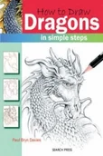 Pozostałe książki - SEARCH PRESS How to Draw: Dragons - miniaturka - grafika 1