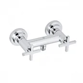 Baterie wannowe i prysznicowe - Kludi Nova Fonte Classic Bateria prysznicowa ścienna chrom 207100520 - miniaturka - grafika 1