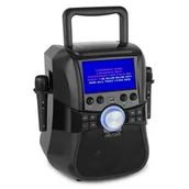 Inne akcesoria audio-wideo - Auna Stage Hero Zestaw karaoke DVD 7" Wyświetlacz TFT Bluetooth Bateria 2 mikrof MG5-Stage Hero - miniaturka - grafika 1