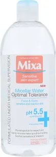MIXA MIXA Optimal Tolerance woda micelarna do łagodzenia Micellar Water) 400 ml - Płyny micelarne - miniaturka - grafika 2