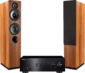 Zestawy stereo - Yamaha A-S701 czarny) + Tesi 561 orzech) - miniaturka - grafika 1