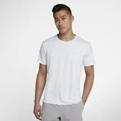 Tenis ziemny - Nike Męska koszulka do tenisa NikeCourt Challenger Crew - Biel 800248-103 - miniaturka - grafika 1
