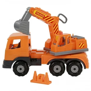 POLESIE Samochód koparka - Samochody i pojazdy dla dzieci - miniaturka - grafika 2