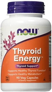 Now Foods Thyroid Energy - 90 kapsułek - Witaminy i minerały dla sportowców - miniaturka - grafika 4