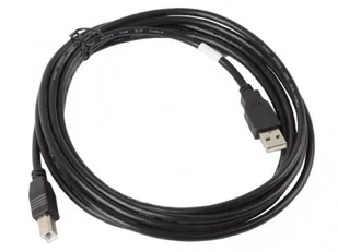 LANBERG LANBERG Kabel USB 2.0 AM-BM 3M czarny (CA-USBA-10CC-0030-BK) - Kable USB - miniaturka - grafika 5