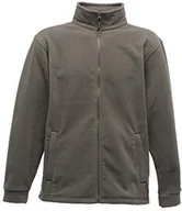 Kurtki i kamizelki sportowe męskie - Regatta Męska kurtka polarowa Regatta Thor 300 Seal Grey XXL Rg188/Trf581 - miniaturka - grafika 1