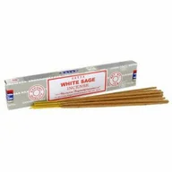 Kadzidła i dodatki - Satya Kadzidła w patyczkach Biała Szałwia 15 g Satya - miniaturka - grafika 1