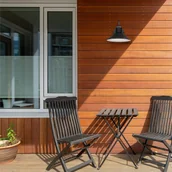 Lampy ogrodowe - Westinghouse Westinghouse Walter kinkiet LED ściemniany czarny - miniaturka - grafika 1