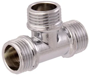 EQUATION Trójnik 1/2" chrom EQUATION - Akcesoria hydrauliczne - miniaturka - grafika 2