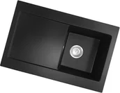 Zlewozmywaki - Laveo 6 kolorów Zlewozmywak Granitowy Duża Komora 20 cm - miniaturka - grafika 1