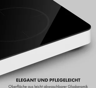 Płyta elektryczna Klarstein CP8-FutureChef-BK - Płyty elektryczne - miniaturka - grafika 7