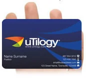 Akcesoria do reklamy - Veraprint Wizytówki Plastikowe przezroczyste 0,7mm 1000 szt. - miniaturka - grafika 1