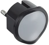 Lampy pozostałe - Legrand 50679 - LED Oświetlenie awaryjne ciemnialne do gniazda LED/0,06W/230V czarny - miniaturka - grafika 1
