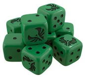 Akcesoria do gier planszowych - Gale Force Nine Star Trek Ascendancy: Dice Expansion - Romulan (x9) - miniaturka - grafika 1