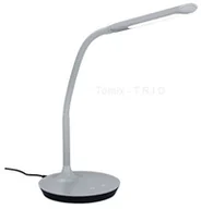 Lampy stojące - Trio T R I O Lampa biurkowa POLO LED szara 527090111 - miniaturka - grafika 1