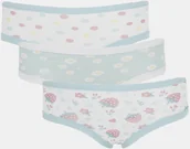 Majtki dla dzieci - COTONELLA Trzypak majtek Basic Cotton Strawberry - miniaturka - grafika 1