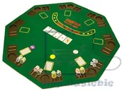 Zestawy do pokera - Garthen Blat do pokera ośmiokąt składany - miniaturka - grafika 1