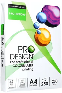 ProDesign Papier ksero A4 200g satyna Pro Design (250) - Papier do drukarek ProDesign Papier ksero A4 200g satyna Pro Design (250) - Papier do drukarek - miniaturka - grafika 1