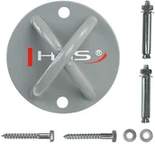 Pozostały sprzęt i akcesoria do ćwiczeń - HMS Uchwyt do lin i pasów UWX - 27317-uniw - miniaturka - grafika 1