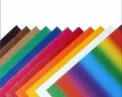 Szkolne artykuły papiernicze - Titanum Karton falisty niebieska 500x700 - miniaturka - grafika 1