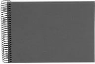 Albumy fotograficzne - goldbuch Goldbuch album spiralny z wycięciem na zdjęcie, Bella Vista, cm, 40 czarnych stron, len, Coffee Bronze,, 24x17 cm - miniaturka - grafika 1