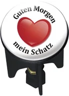 Korki do umywalek - Wenko 20719100 korek do umywalki Korek Pluggy dobry odpływ, mosiądz, tworzywo sztuczne, średnica 3.9 X 6.5 9.5 cm 20719100 - miniaturka - grafika 1