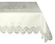 Mesa Witold Dynowiec Obrus MÓWISZ I MASZ, Gipiura 088, kremowy, 140x200 cm - Obrusy i serwetki - miniaturka - grafika 3