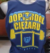 Koszulki sportowe męskie - Furia Tank Top Dop***dol Ciężaru Furia - miniaturka - grafika 1