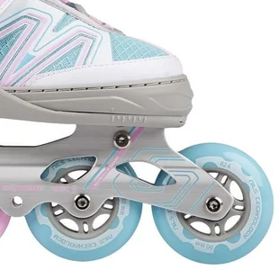 Nils EXTREME NA14169 A NIEBIESKO-SZARE ROZM M 35-38) ŁYŻWOROLKI EXTREME (16-01-089) - Rolki - miniaturka - grafika 5