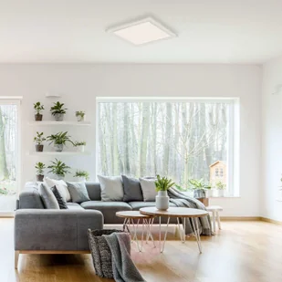 Briloner Lampa sufitowa LED 7187-016, czujnik, 29,5x29,5cm - Lampy sufitowe - miniaturka - grafika 3