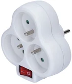 Rozgałęźniki - Solight Rozgałęźnik 3x10A/230V - miniaturka - grafika 1