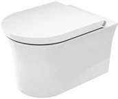 Miski WC - Duravit White Tulip Toaleta WC 54x37 cm bez kołnierza z powłoką biała 2576092000 - miniaturka - grafika 1