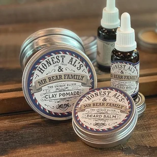 Mr Bear Family Olejek do Brody HONEST ALS 30 ml - Kosmetyki i akcesoria do pielęgnacji brody - miniaturka - grafika 2