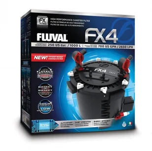 Fluval Filtr kubełkowy FX4 - Filtry akwariowe i akcesoria Fluval Filtr kubełkowy FX4 - Filtry akwariowe i akcesoria - miniaturka - grafika 1