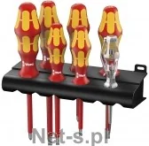 Wera wkrętaki (śrubokręty) izolowane płaskie/PH/PZ Kraftform Plus 100 7cz. +wies (5006148001) - Śrubokręty - miniaturka - grafika 3