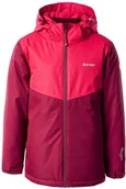 Kurtki narciarskie - HI-TEC Dziecięca Kurtka narciarska HI-TEC OLMO JRG 26632-B RED/R RED - miniaturka - grafika 1