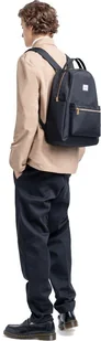 Herschel Supply Co. Nova plecak, średni rozmiar, czarny, jeden rozmiar - Plecaki - miniaturka - grafika 7