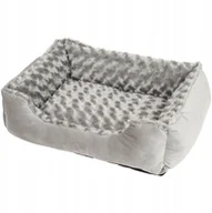 Legowiska dla kotów - Poduszka Dla Psa Kota Legowisko 56 x 44 cm szare - miniaturka - grafika 1