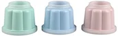 Formy do ciast - Dr. Oetker 1799 retro Pudding kształt, 150 ML, 6 jednostek, tworzywo sztuczne, różowy/zielony/niebieski, 7,5 x 6,3 cm 1799 - miniaturka - grafika 1