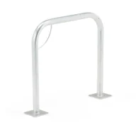 Wyposażenie miejsc publicznych - AJ Stojak na rowery montowany do podłoża galwanizowany 20246 - miniaturka - grafika 1